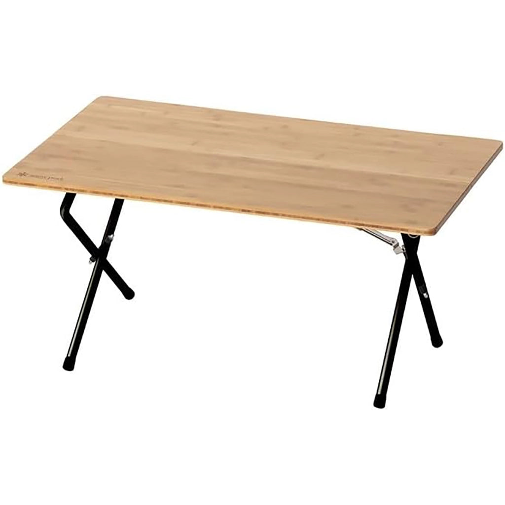 Snow Peak Single Action Low Table Light Bamboo – Tom's Outdoors